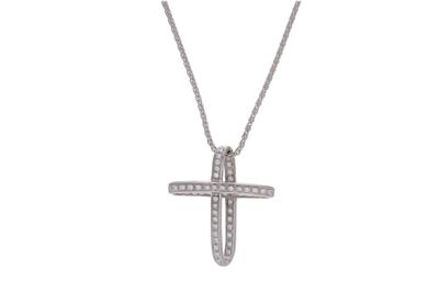 Collana e ciondolo con diamanti - Asta Preziosi Collana e ciondolo con diamanti - Asta Preziosi