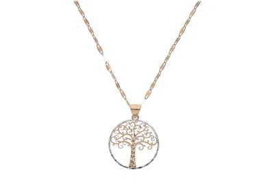 Collana e ciondolo in oro - Asta Preziosi