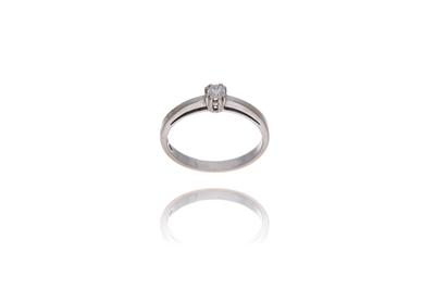 Salvini, anello con diamante - Asta Preziosi