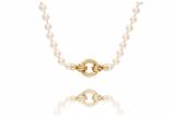 Collana di perle coltivate con diamanti - Asta Preziosi Collana di perle coltivate con diamanti - Asta Preziosi