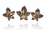 Parure pendente e orecchini con smeraldi, quarzi e diamanti - Asta Preziosi Parure pendente e orecchini con smeraldi, quarzi e diamanti - Asta Preziosi