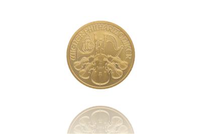 2000 Schilling Wiener Philharmoniker, in oro 999,9 - Asta Preziosi