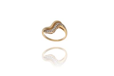 Anello con diamanti - Asta Preziosi