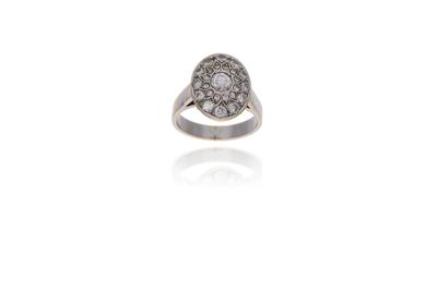 Anello con diamanti - Asta Preziosi