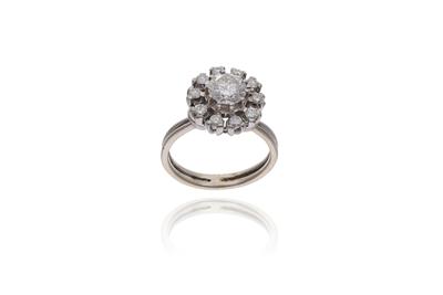 Anello con diamanti - Asta Preziosi