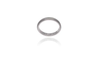 Cartier, anello in platino - Asta Preziosi