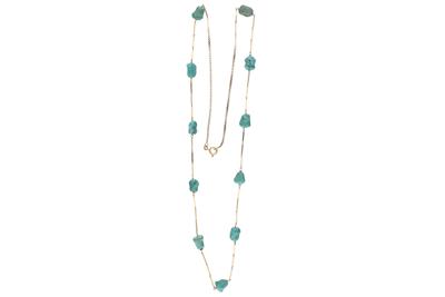 Collana con pietre - Asta Preziosi