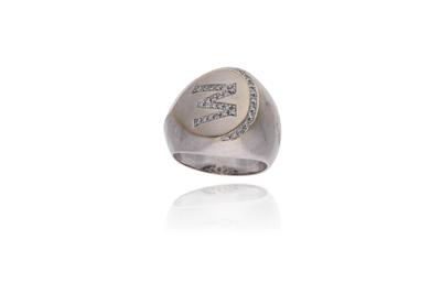 Leo Pizzo anello con diamanti - Asta Preziosi