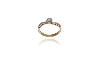 Salvini, anello con diamante - Asta Preziosi