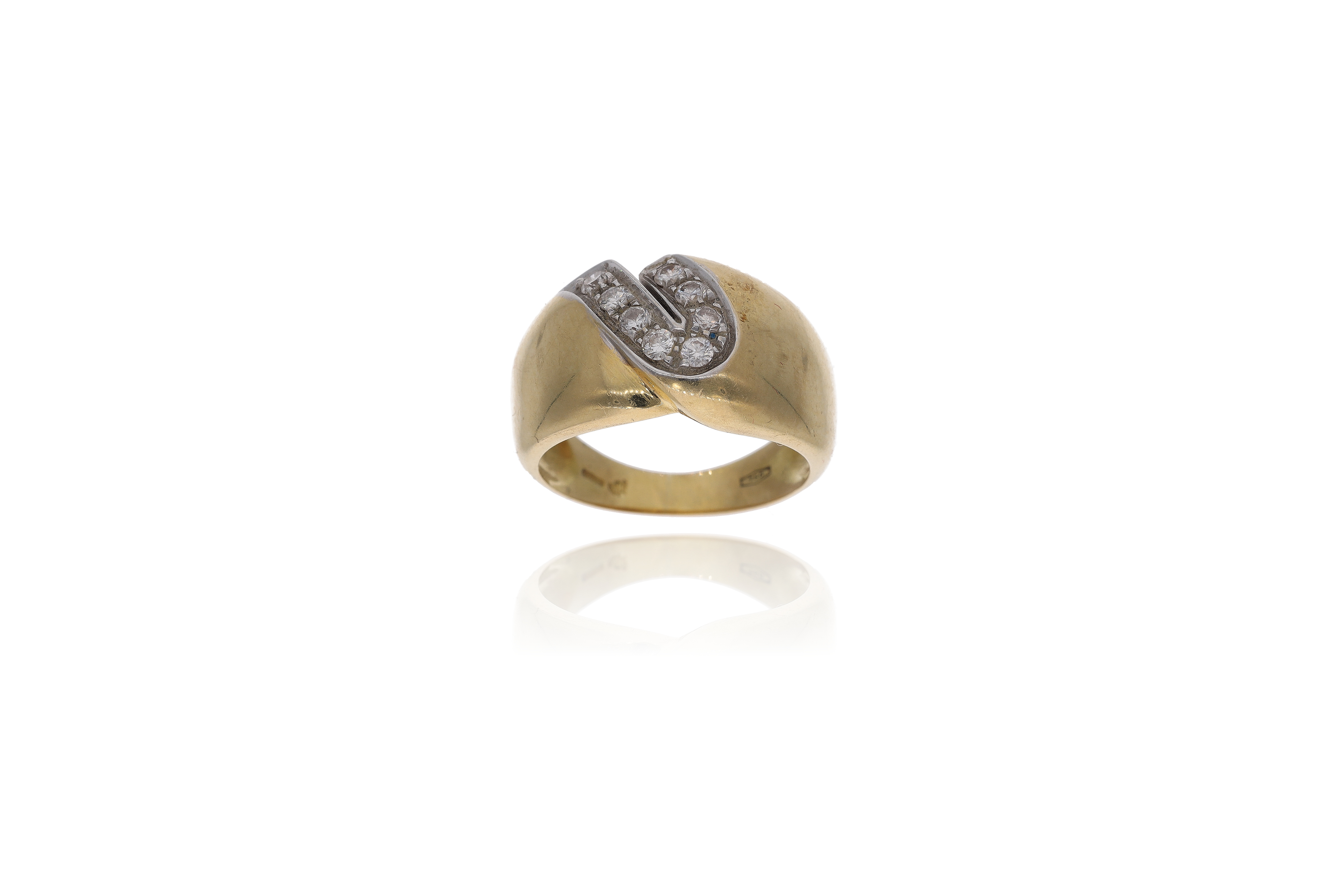 Anello con diamanti - Asta Preziosi