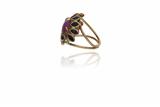 Anello con zaffiri e rubino - Asta Preziosi