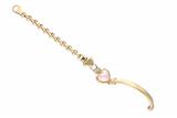 Bracciale con perla mabe' e pietra - Asta Preziosi Bracciale con perla mabe' e pietra - Asta Preziosi