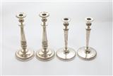 Due coppie di candelieri in argento - Asta Preziosi Due coppie di candelieri in argento - Asta Preziosi