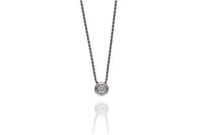 Collana con diamante - Asta Preziosi