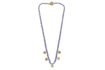 Collana con tanzaniti - Asta Preziosi