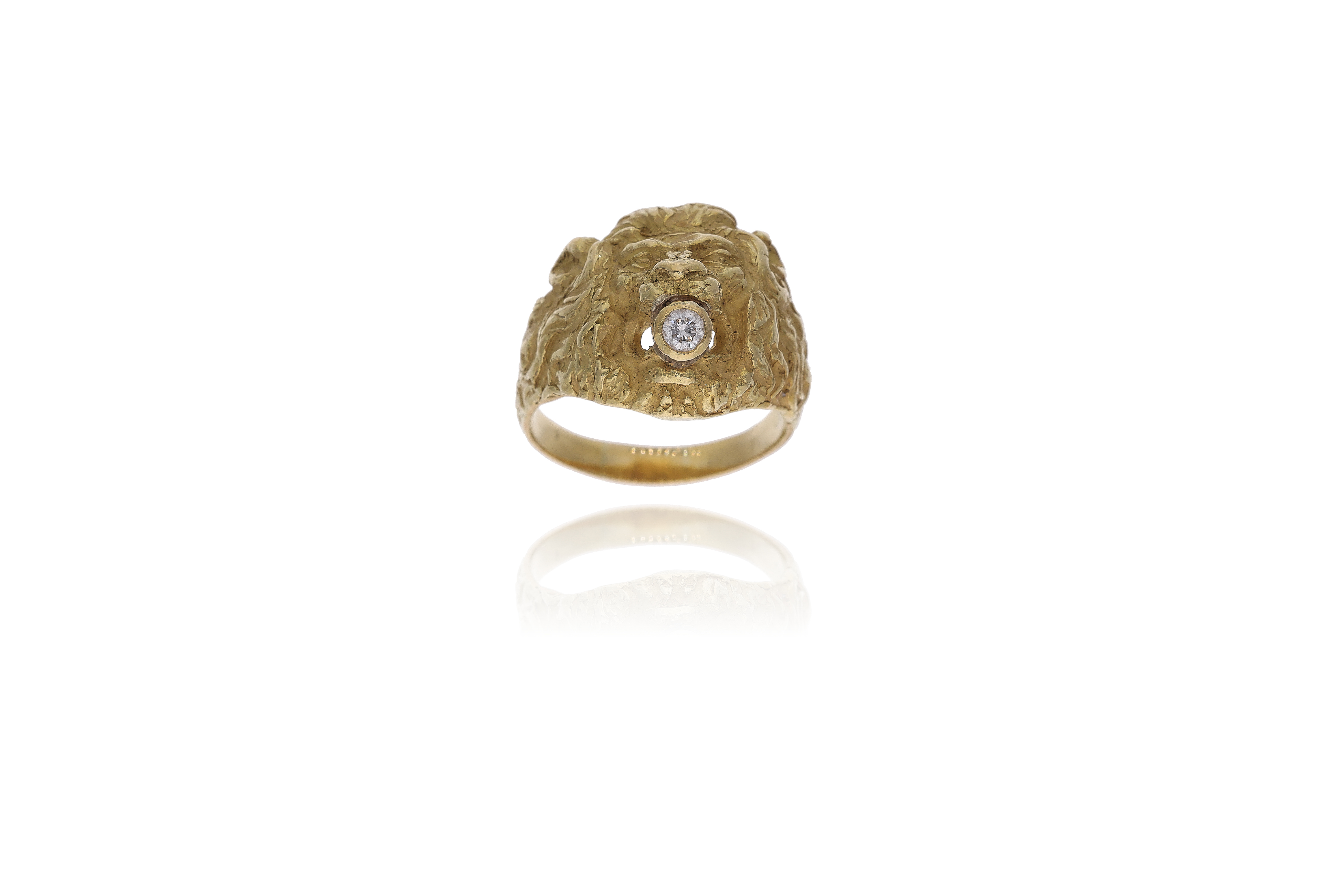 Anello con diamante - Asta Preziosi
