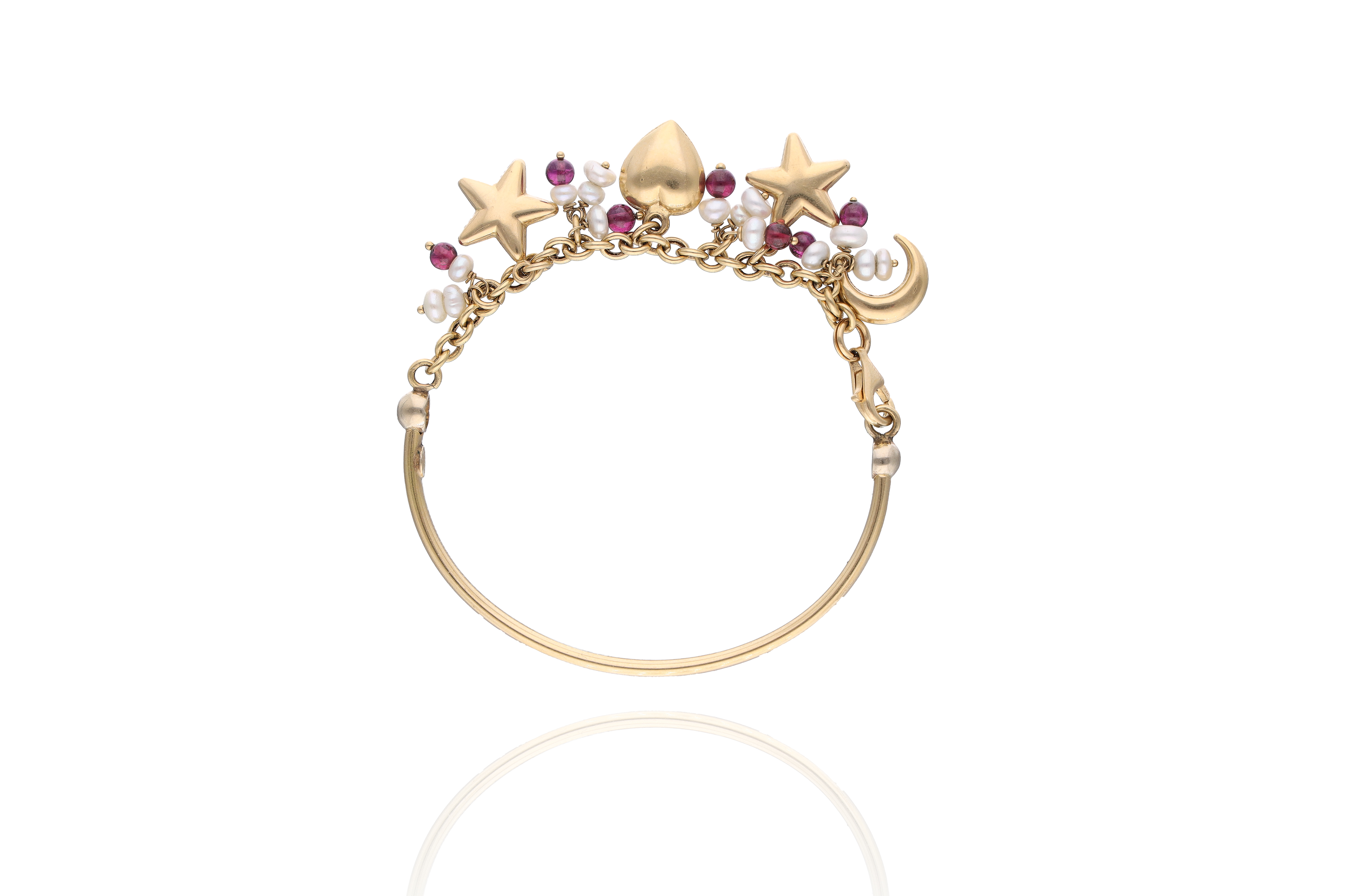 Bracciale con perle e pietre - Asta Preziosi