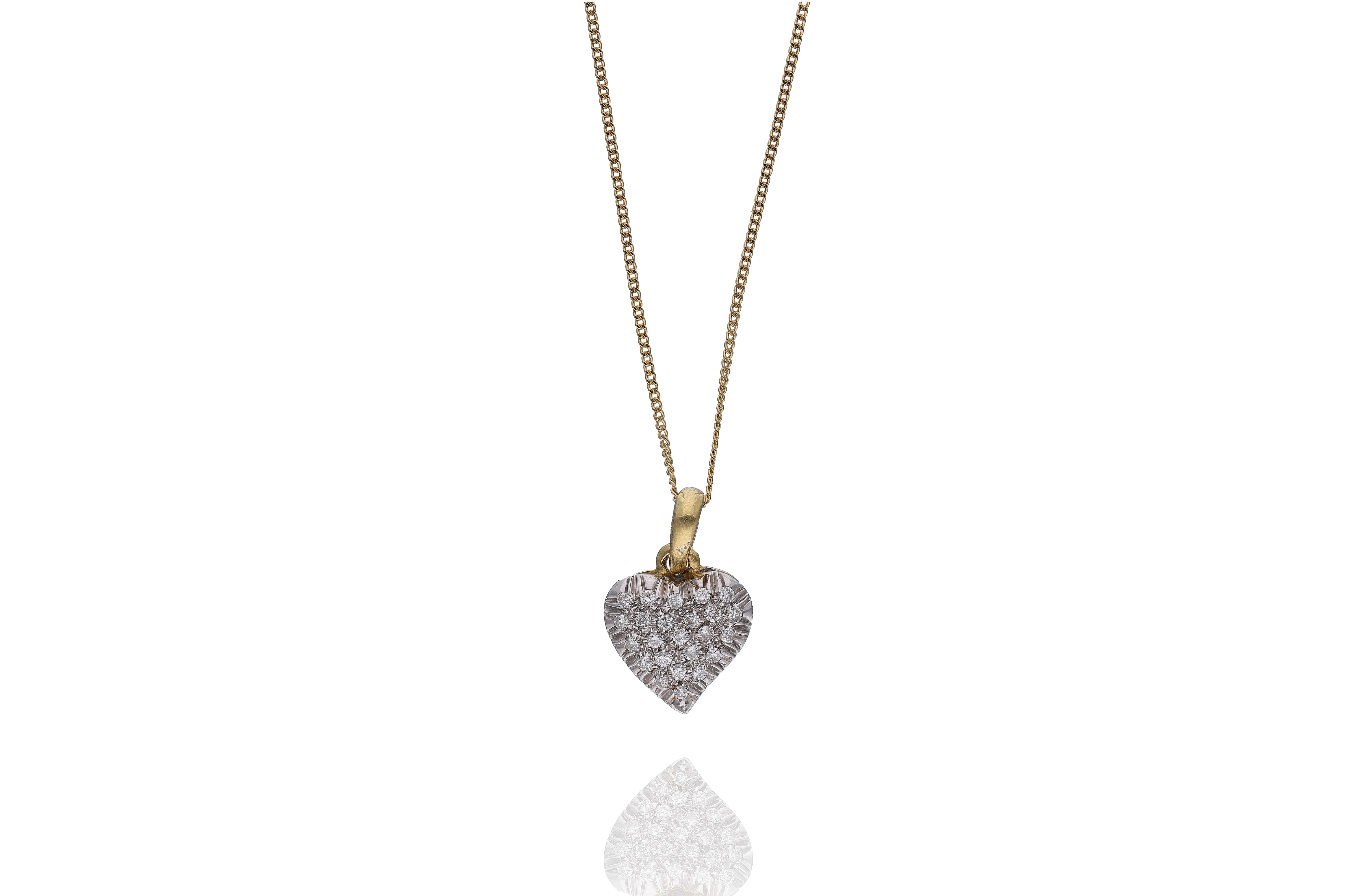 Collana con ciondolo e diamanti - Asta Preziosi