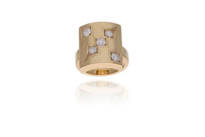Anello con diamanti - Asta Preziosi Anello con diamanti - Asta Preziosi