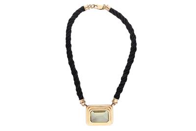 Collana con quarzo - Asta Preziosi Collana con quarzo - Asta Preziosi