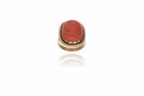 Anello con corallo - Asta Preziosi Anello con corallo - Asta Preziosi