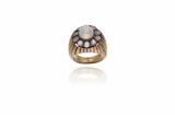 Anello con diamanti e perla - Asta Preziosi Anello con diamanti e perla - Asta Preziosi