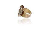 Anello con rubini, zaffiri, smeraldi e diamanti - Asta Preziosi Anello con rubini, zaffiri, smeraldi e diamanti - Asta Preziosi