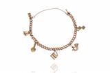 Bracciale con vari ciondoli - Asta Preziosi Bracciale con vari ciondoli - Asta Preziosi