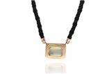 Collana con quarzo - Asta Preziosi Collana con quarzo - Asta Preziosi