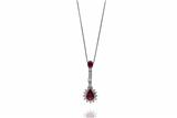 Collana con rubini e diamanti - Asta Preziosi Collana con rubini e diamanti - Asta Preziosi