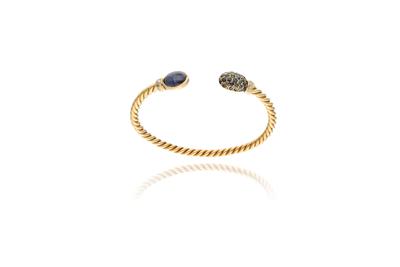 Bracciale con zaffiri e diamanti - Asta Preziosi Bracciale con zaffiri e diamanti - Asta Preziosi