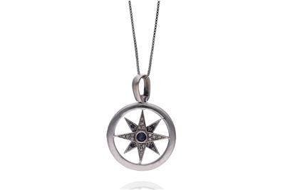 Collana e ciondolo con diamanti e pietre - Asta Preziosi Collana e ciondolo con diamanti e pietre - Asta Preziosi