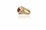 Anello con corallo - Asta Preziosi