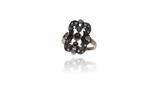 Anello con diamanti e zaffiri - Asta Preziosi