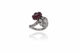 Anello con rubini e diamanti - Asta Preziosi Anello con rubini e diamanti - Asta Preziosi