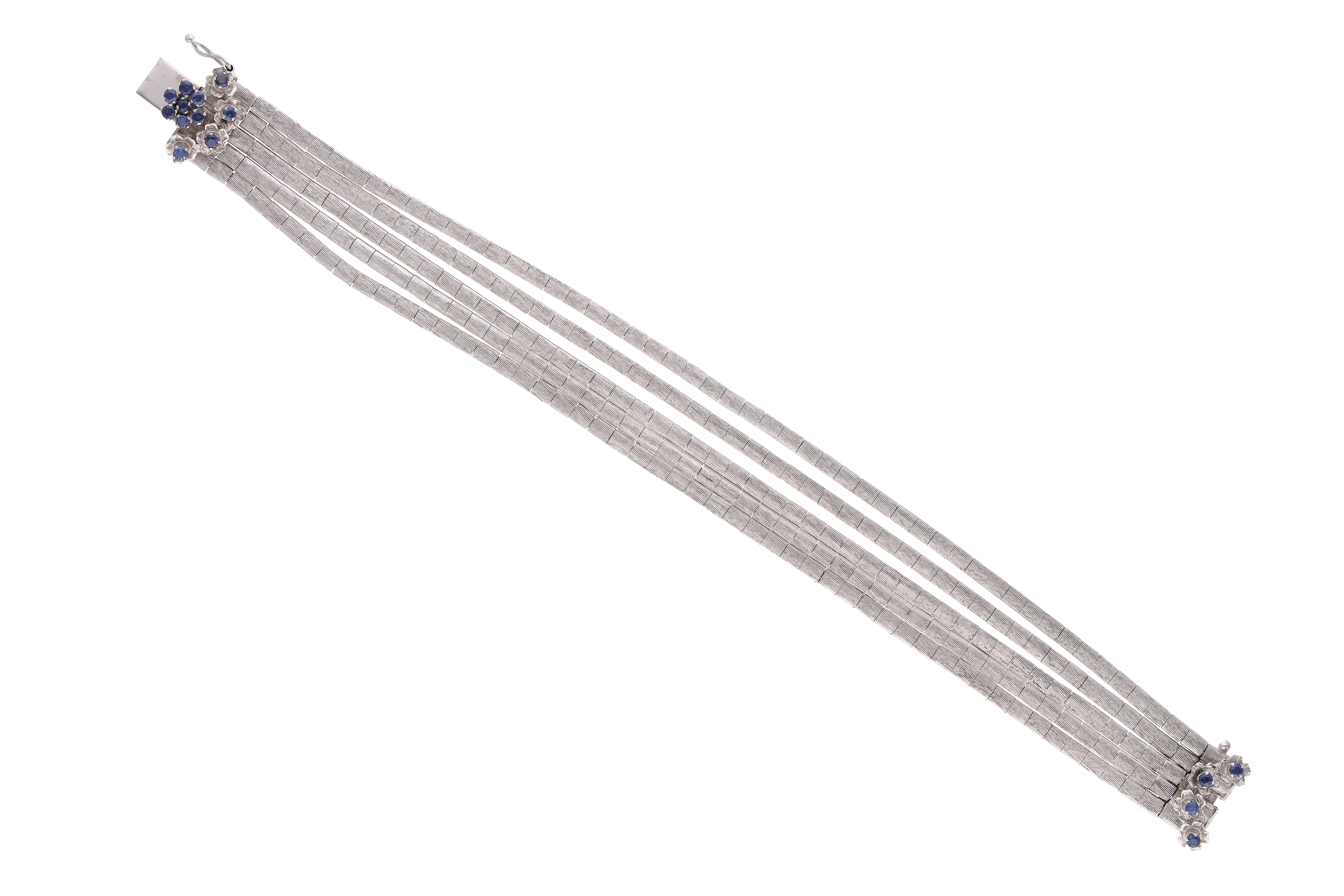 Bracciale con zaffiri e pietre - Asta Preziosi