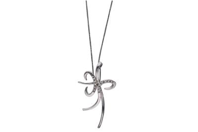 Collana e ciondolo con diamanti - Asta Preziosi