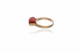 Anello con corallo - Asta Preziosi