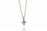 Collana e ciondolo con diamanti - Asta Preziosi Collana e ciondolo con diamanti - Asta Preziosi
