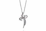 Collana e ciondolo con diamanti - Asta Preziosi Collana e ciondolo con diamanti - Asta Preziosi