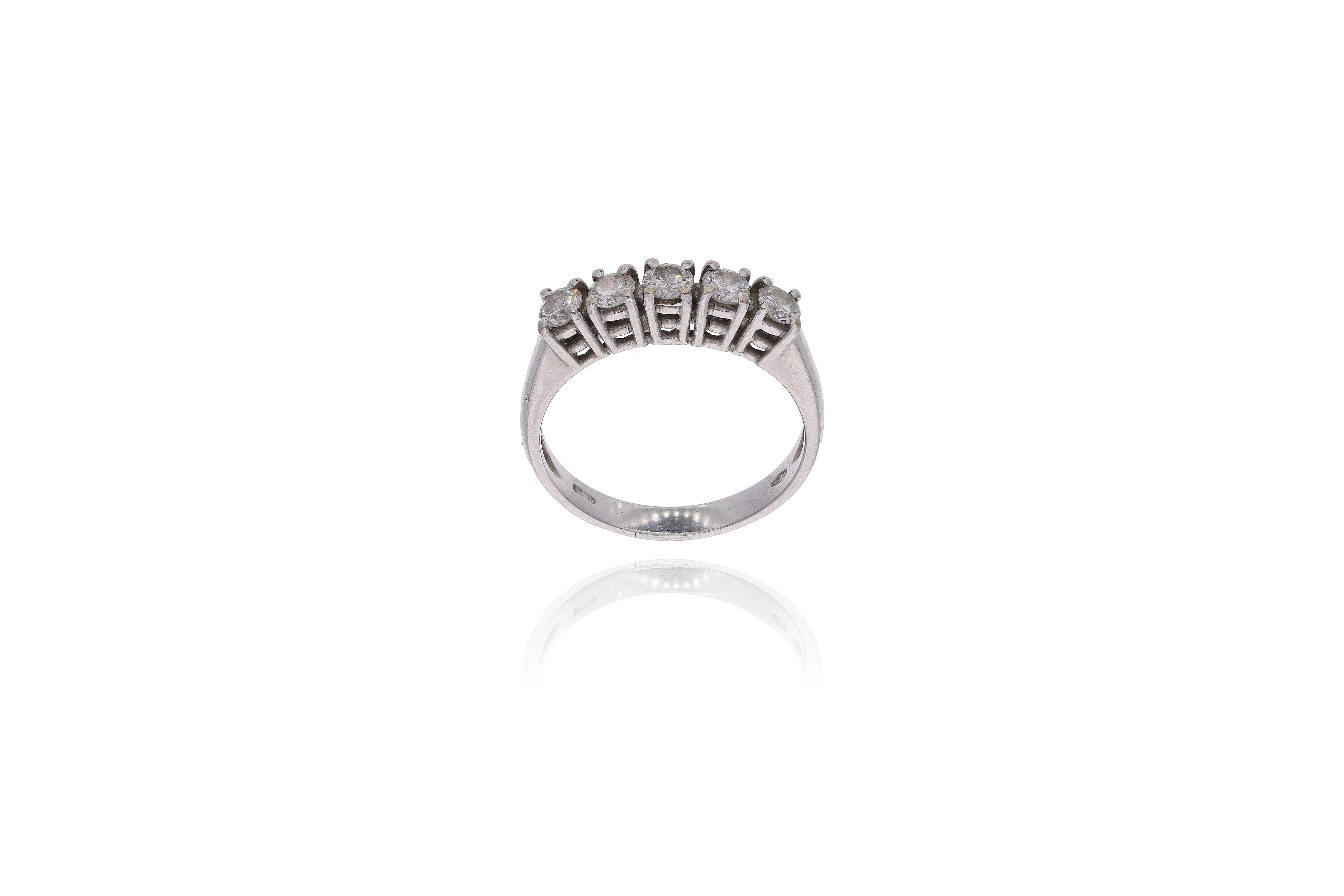 Anello con diamanti - Asta Preziosi