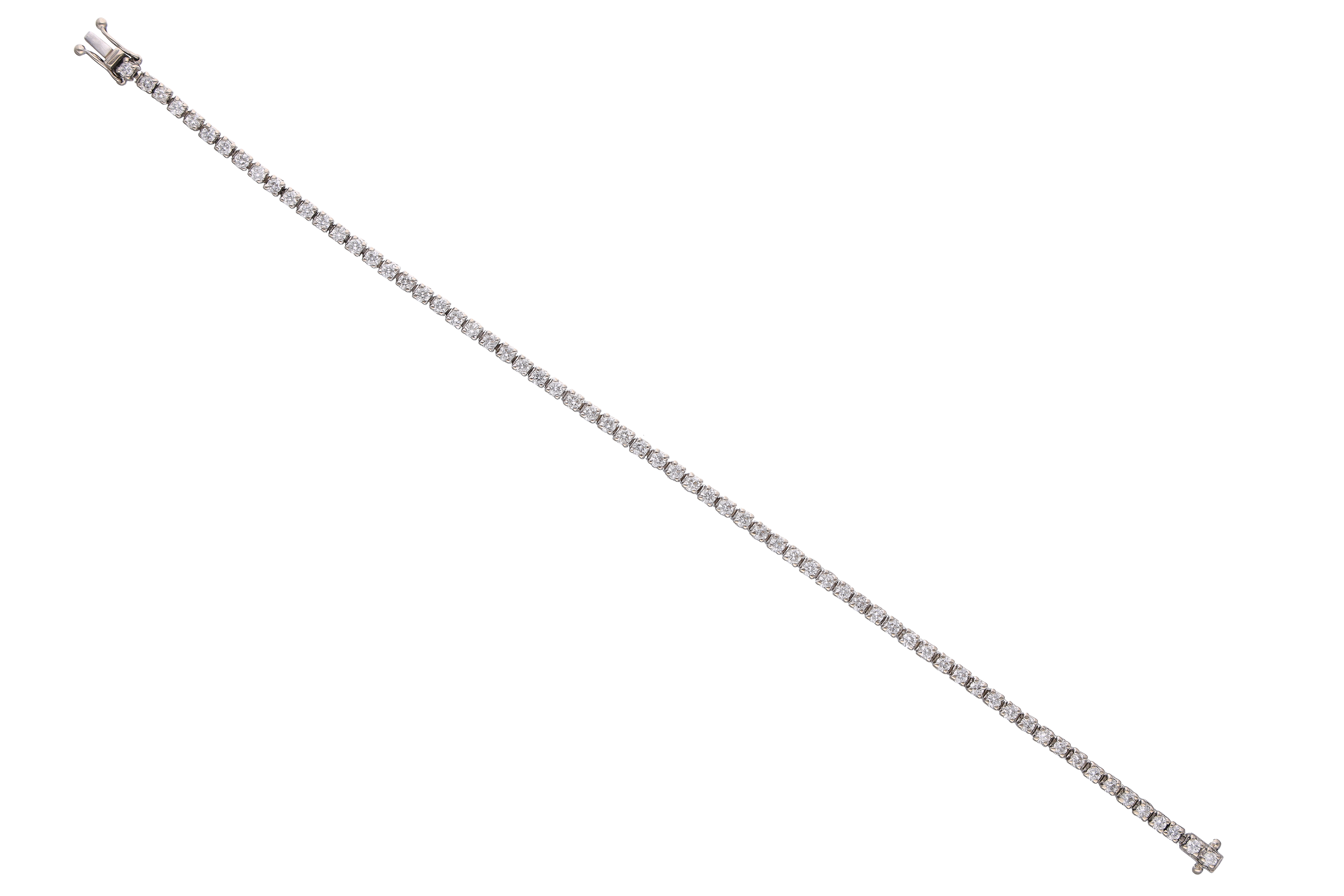 Bracciale con diamanti - Asta Preziosi