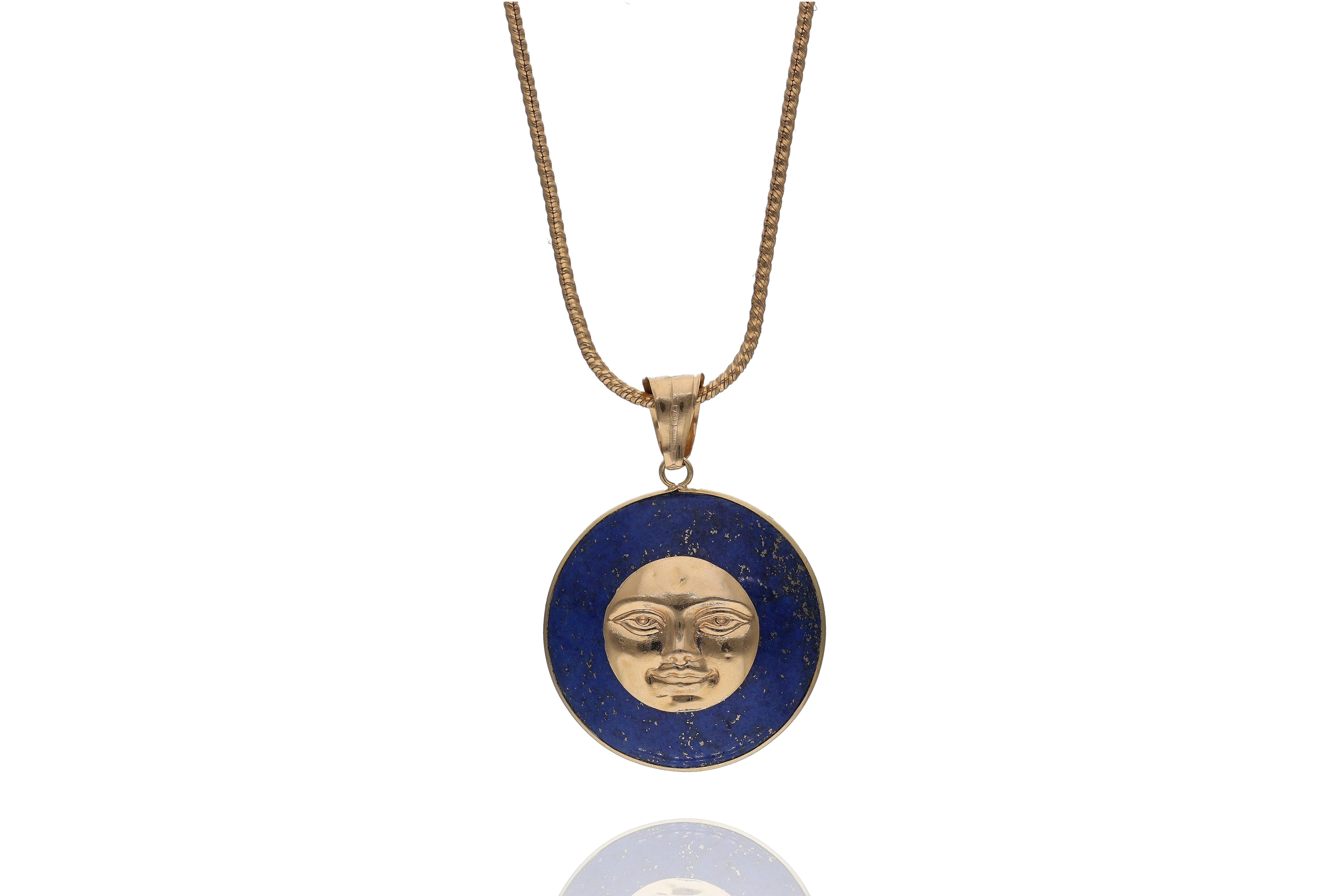 Collana ciondolo con pietra - Asta Preziosi