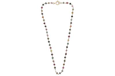 Collana con pietre naturali multicolori - Asta Preziosi Collana con pietre naturali multicolori - Asta Preziosi