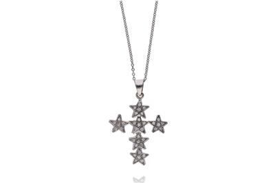 Collana e ciondolo con diamanti - Asta Preziosi Collana e ciondolo con diamanti - Asta Preziosi