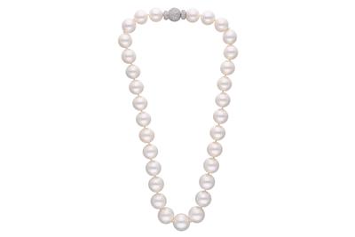 Collana perle Mari del Sud e diamanti - Asta Preziosi Collana perle Mari del Sud e diamanti - Asta Preziosi