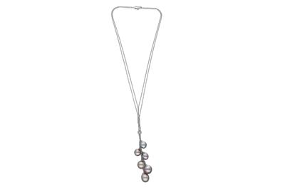 Damiani, collana con diamanti e perle coltivate - Asta Preziosi Damiani, collana con diamanti e perle coltivate - Asta Preziosi