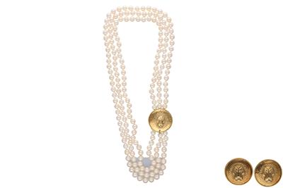 Parure collana di perle ed orecchini - Asta Preziosi Parure collana di perle ed orecchini - Asta Preziosi
