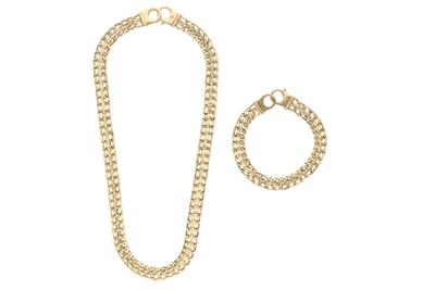 Parure collana e bracciale in oro - Asta Preziosi Parure collana e bracciale in oro - Asta Preziosi