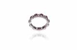 Anello con granati - Asta Preziosi